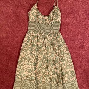 BCBG Sundress (floral and striped detail)